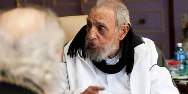 Patriarhul Kiril al Rusiei in vizita la Fidel Castro FOTO Alex Castro via Juventud Rebelde