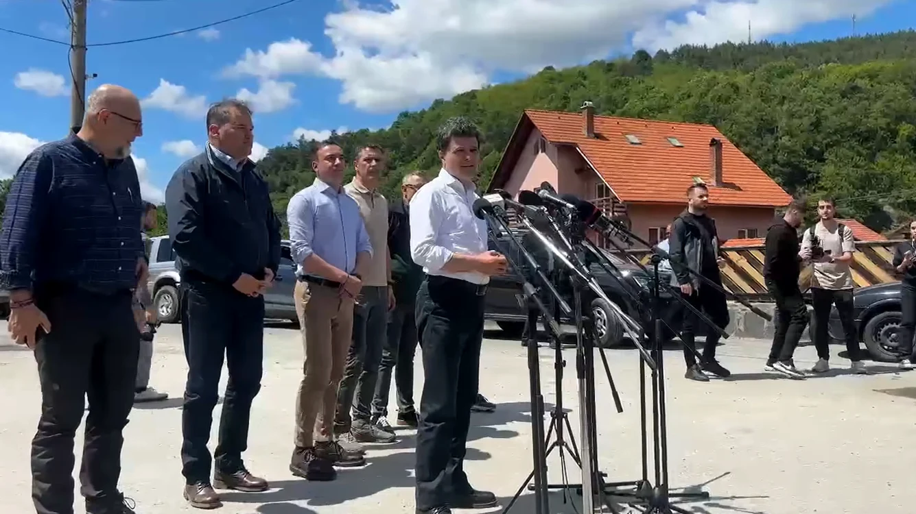 Nicușor Dan la Praid FOTO captură video