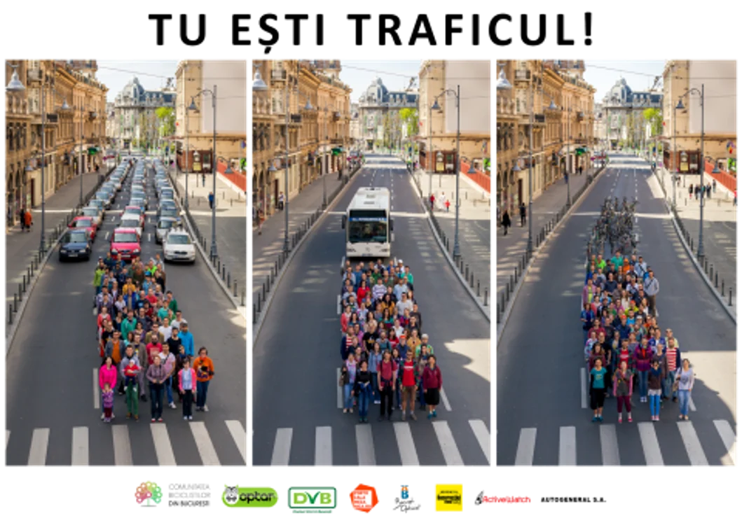 "Tu esti traficul!" - foto: Cristian Vasile