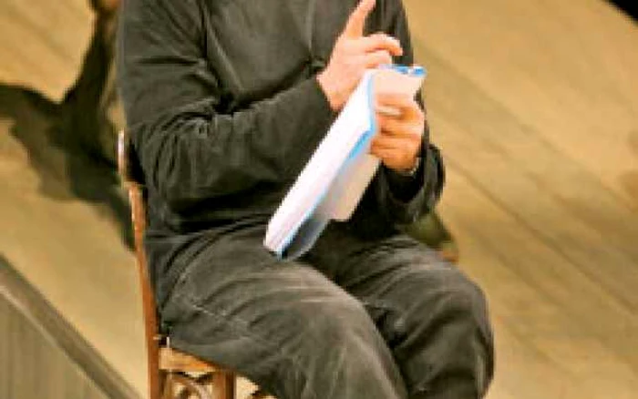 Andrei Şerban, la repetiţiile cu public ale spectacolului „Lear“