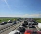 Accident pe A1 FOTO: ISU Dâmbovița