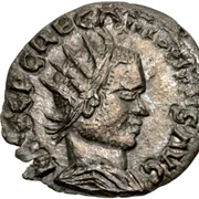 Antoninianus of Regalianus   cropped jpg