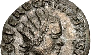 Antoninianus of Regalianus   cropped jpg