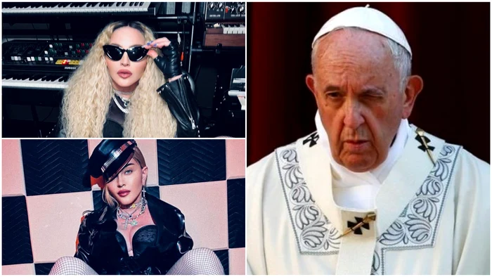 Madonna, mesaj pentru Papa Francisc. Foto: Facebook/Madonna