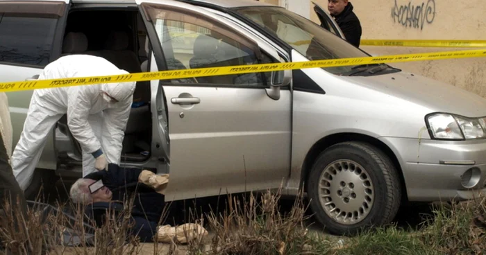 Cadavrul bărbatului a fost descoperit în apropiere de locul unde acesta îşi omorâse soţia. FOTO: ADEVĂRUL / D.G.