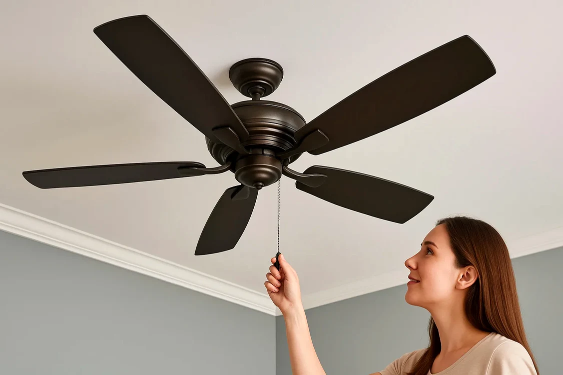 Ventilator de tavan.