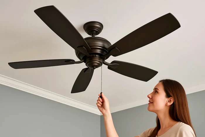Ventilator de tavan.