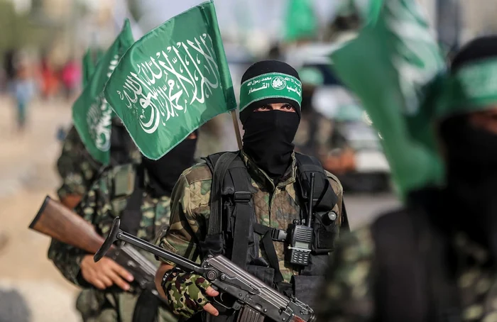 Brigăzile Al-Qassam. Sursa: Middle East Monitor/Mustafa Hassona/Anadolu Agency