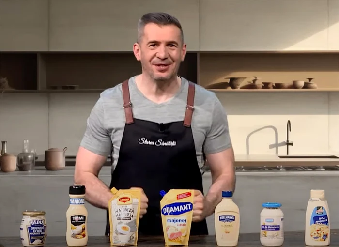Dragoș Pătraru a analizat șapte mărci de maioneză / captură: YouTube