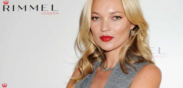 Top-modelul britanic Kate Moss. FOTO Arhiva