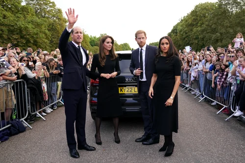Prințul William, Kate Middleton, Meghan Markle și Prințul Harry, ultima dată împreună