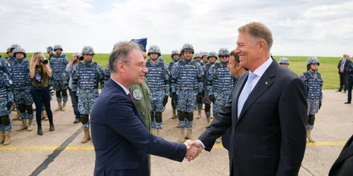 Klaus Iohannis si Luca Niculescu FOTO facebook Luca Niculescu