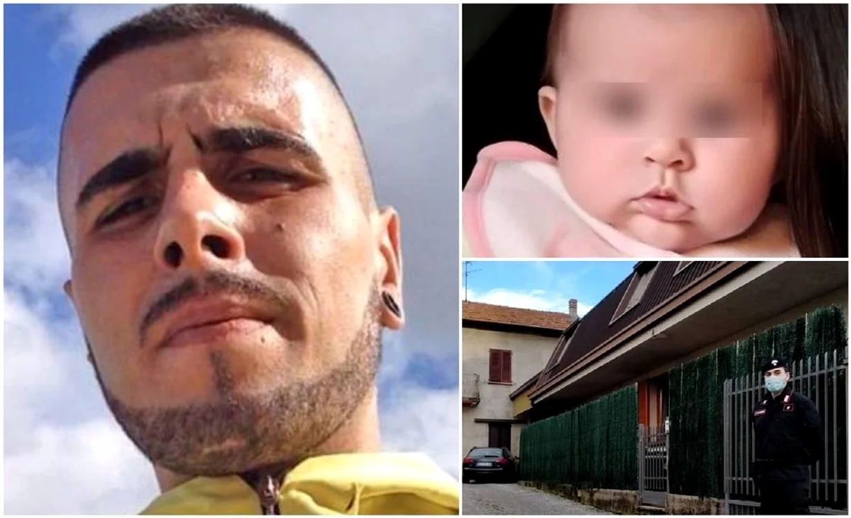 Gabriel Robert Marincat împreună cu partenera sa de viață și fetița acesteia Foto: observatornews.ro