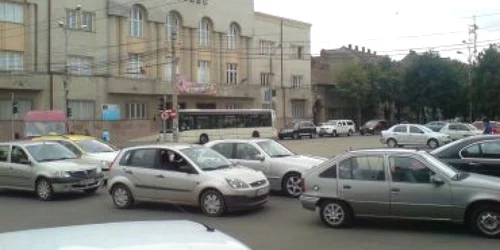 Satu Mare: Trafic blocat ieri în intersecţia Transilvania