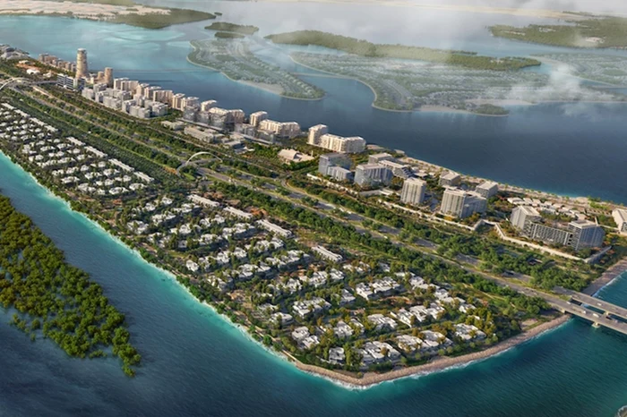 Cum va arăta insula dedicată sănătății din Abu Dhabi. Foto: X/ Jim Dobson@TheLuxeWorld
