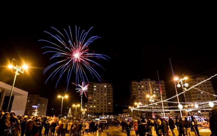 Spectacolul de artificii a durat circa 10 minute FOTO hPhotography