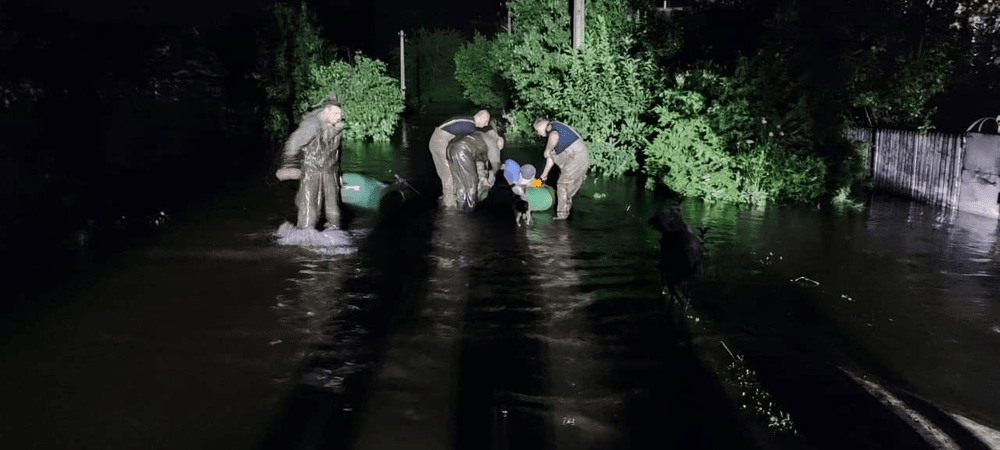 Peste 100 de locuințe au fost inundate în Krivoi Rog, după ce rușii au lovit un baraj pentru a împiedica ofensiva ucraineană