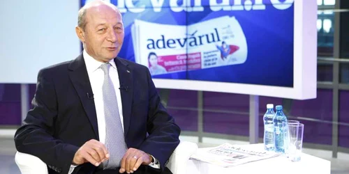 Traian Basescu la Adevarul LIVE FOTO Eduard Enea