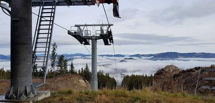 Pârtia din Câmpulung Moldovenesc. FOTO Ovidiu Vermeşan