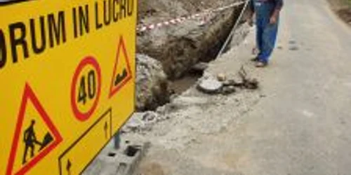 Lucrari la reteaua de apa
