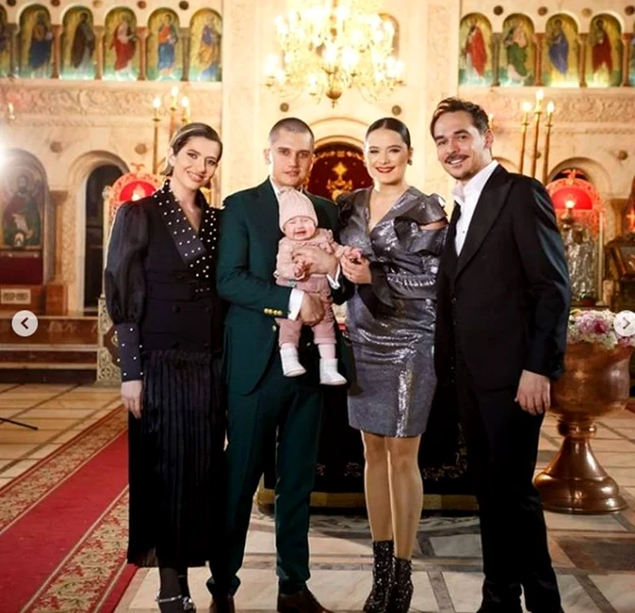 Lidia Buble și Răzvan Simion, alături de finii lori