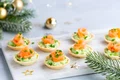 Aperitive festive  3 idei pentru meniul de final de an minitarte cu avocado  Sursa imagine Shuttrestock 1725572926 jpg