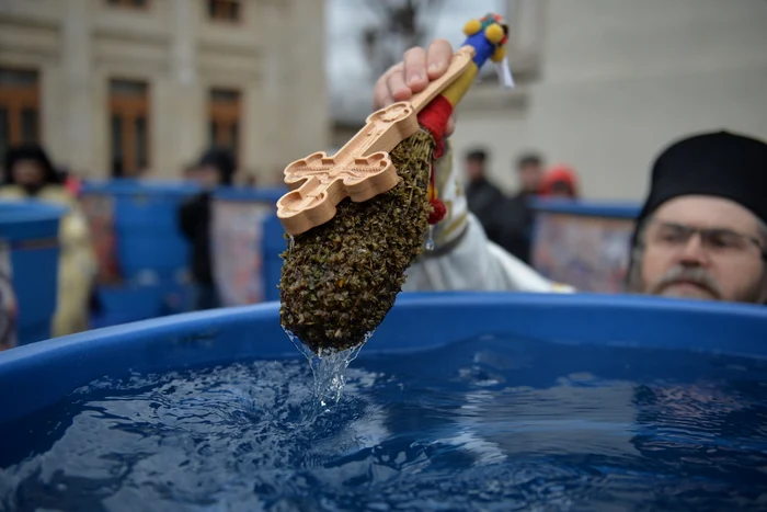 Sfințire agheasma Catedrala Patriarhală