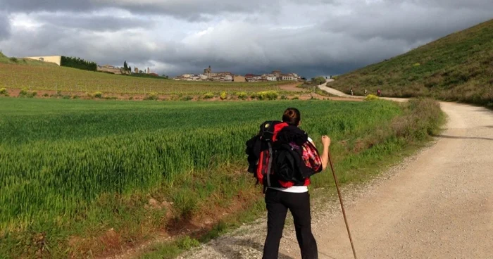 Români pelerini pe Drumul lui Iacob - El Camino Foto D.I.