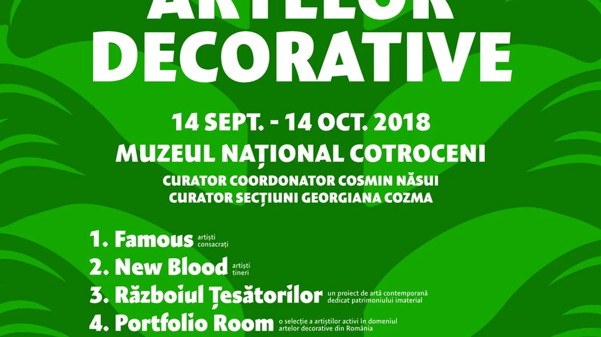 Salonul Artelor Decorative revine la Muzeul Național Cotroceni jpeg