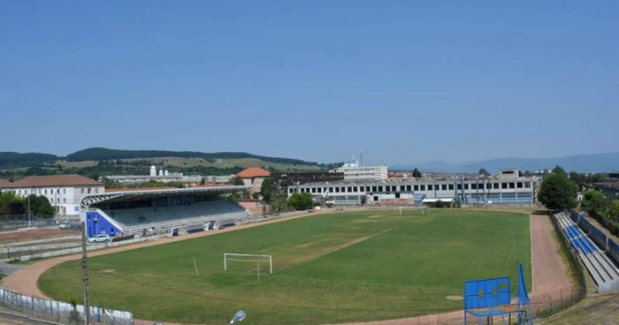 Arena din Cugir unde joacă echipa Metalurgistul