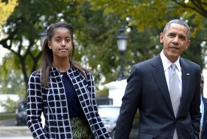 Malia Obama calcă pe urmele tatălui eiFoto: Getty