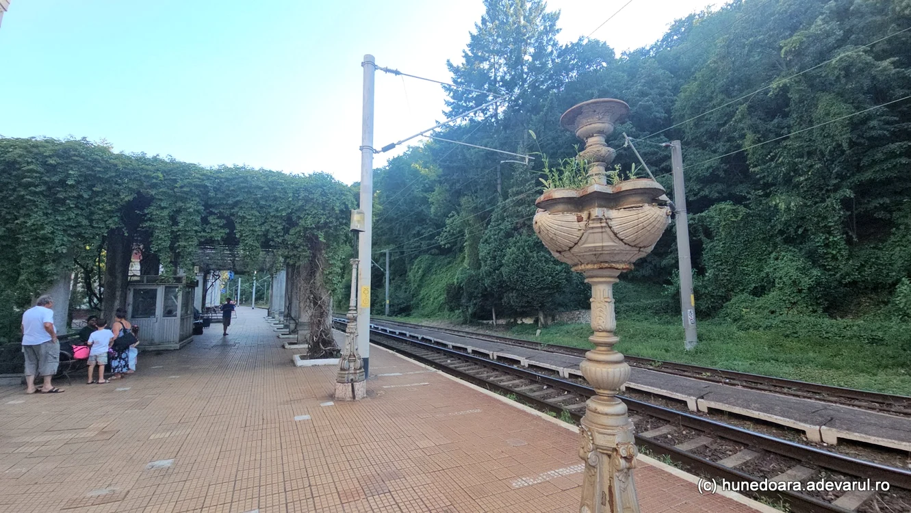 Gara din Băile Herculane (foto: Daniel Guţă / Adevărul)