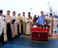 procesiune de bobotează la malul Dunării FOTO Corina Macavei