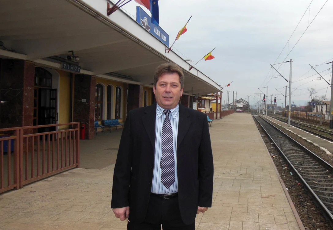 Cornel Suciu, şeful staţiei CFR Alba Iulia