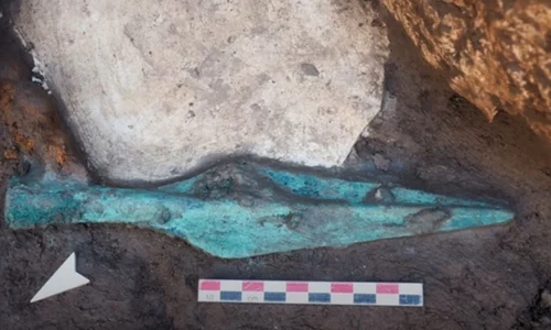 O „necropolă monumentală din perioada preromană”, descoperită în nordul Italiei (foto: captură video Youtube /  ArchaeoReporter)