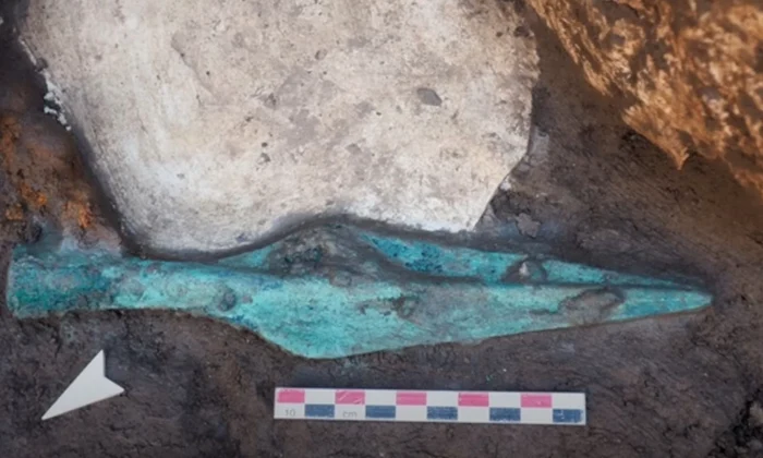 O „necropolă monumentală din perioada preromană”, descoperită în nordul Italiei (foto: captură video Youtube /  ArchaeoReporter)