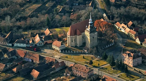 Biserica Fortificată din Saschiz, restaurată cu fonduri europene jpeg