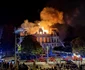 Clădirea primăriei din Limoges distrusă de incendii în timpul protestelor din Franța