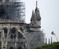 Catedrala Notre Dame după incendiu / FOTO EPA - EFE / 16 apr 2019