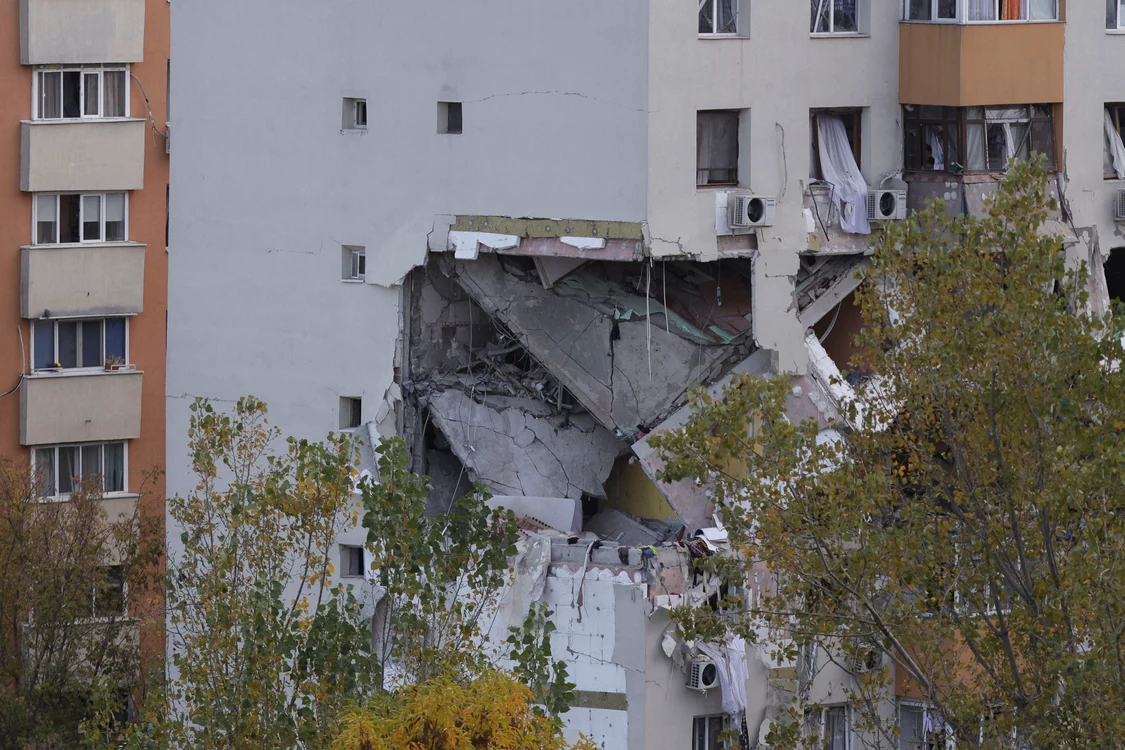 Etajele distruse de explozia din Rahova
