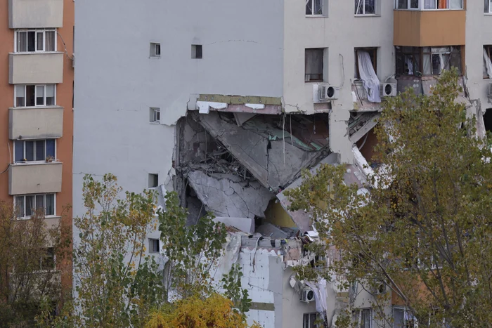 Etajele distruse de explozia din Rahova