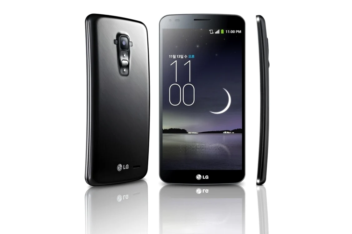 LG G Flex, primul smartphone cu ecran curbat al producătorului.