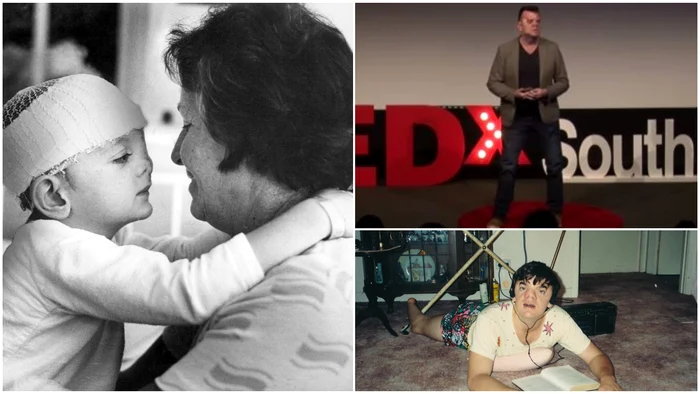 A devenit o inspirație pentru milioane de oameni. Foto: colaj: Facebook Robert Hoge/captură yt