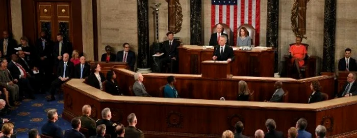 Jens Stoltenberg, discurs în Congresul american FOTO AFP