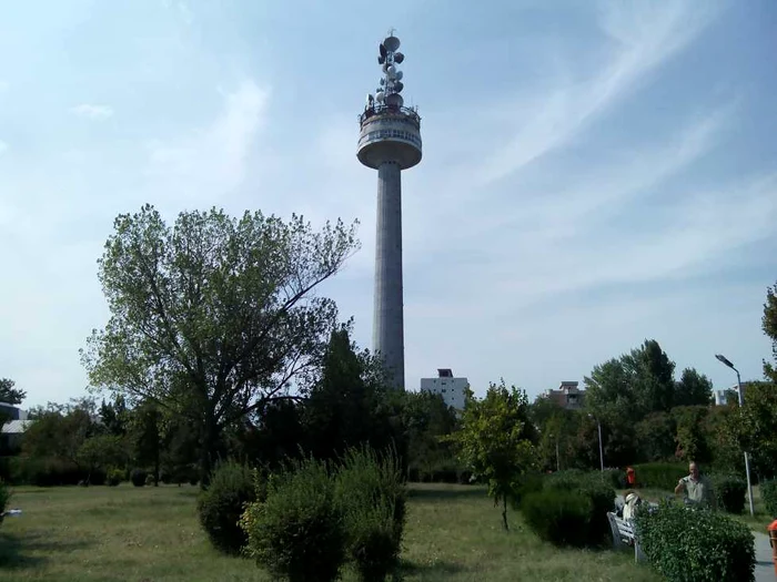 Turnul de Televiziune, loc emblematic pentru Galați FOTO: Primăria Galați