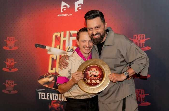 Claudiu a fost cuțitul de aur al lui chef Orlando Zaharia foto: Antena 1