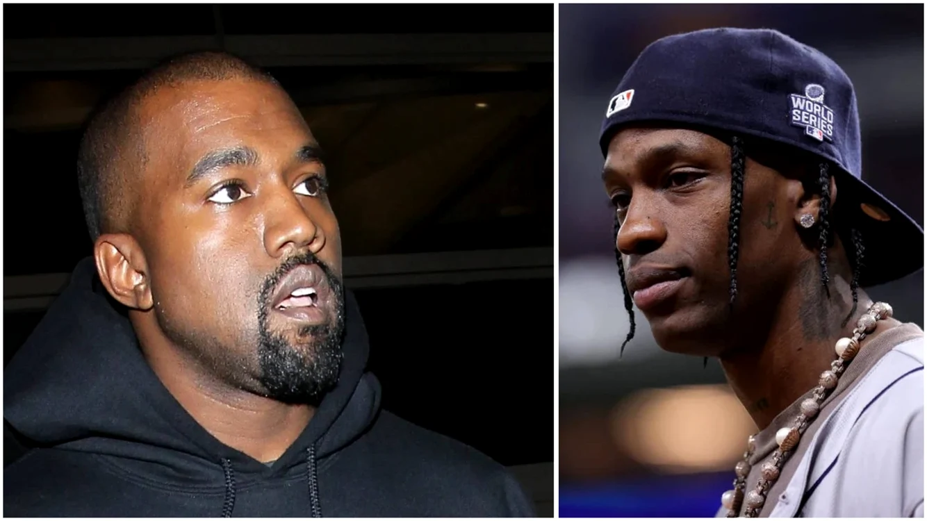 Travis Scott și Kanye West
