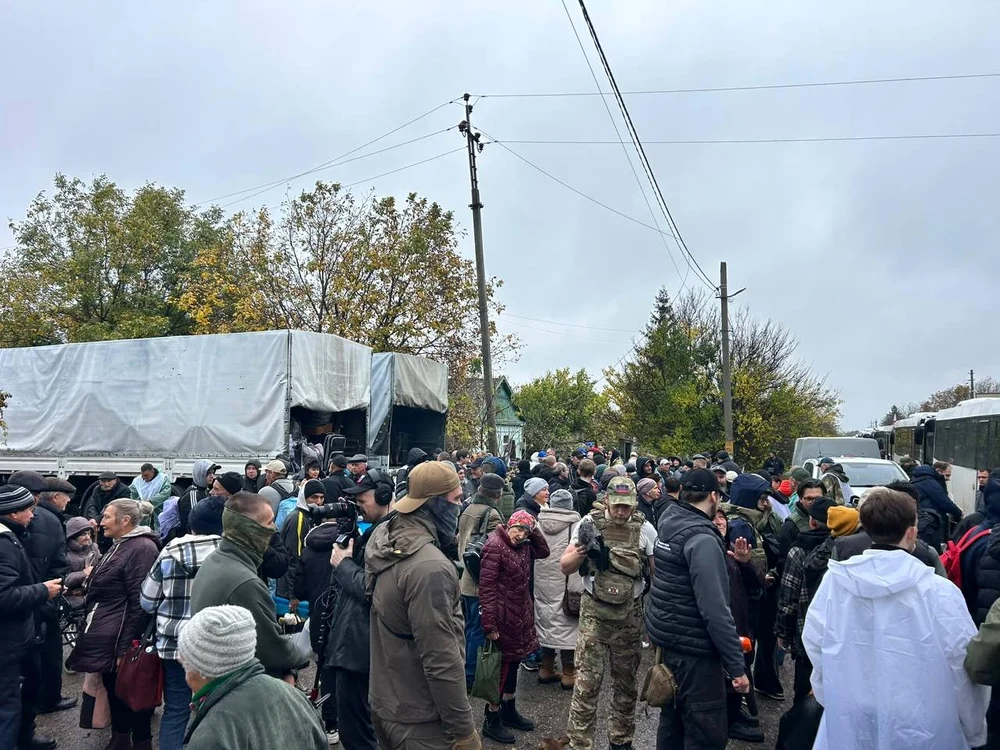 Este prima acțiune de acest fel organizată de cele două părți de la începutul invaziei ruse.
