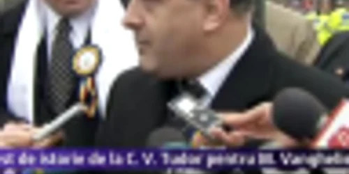Vadim Tudor si Vanghelie