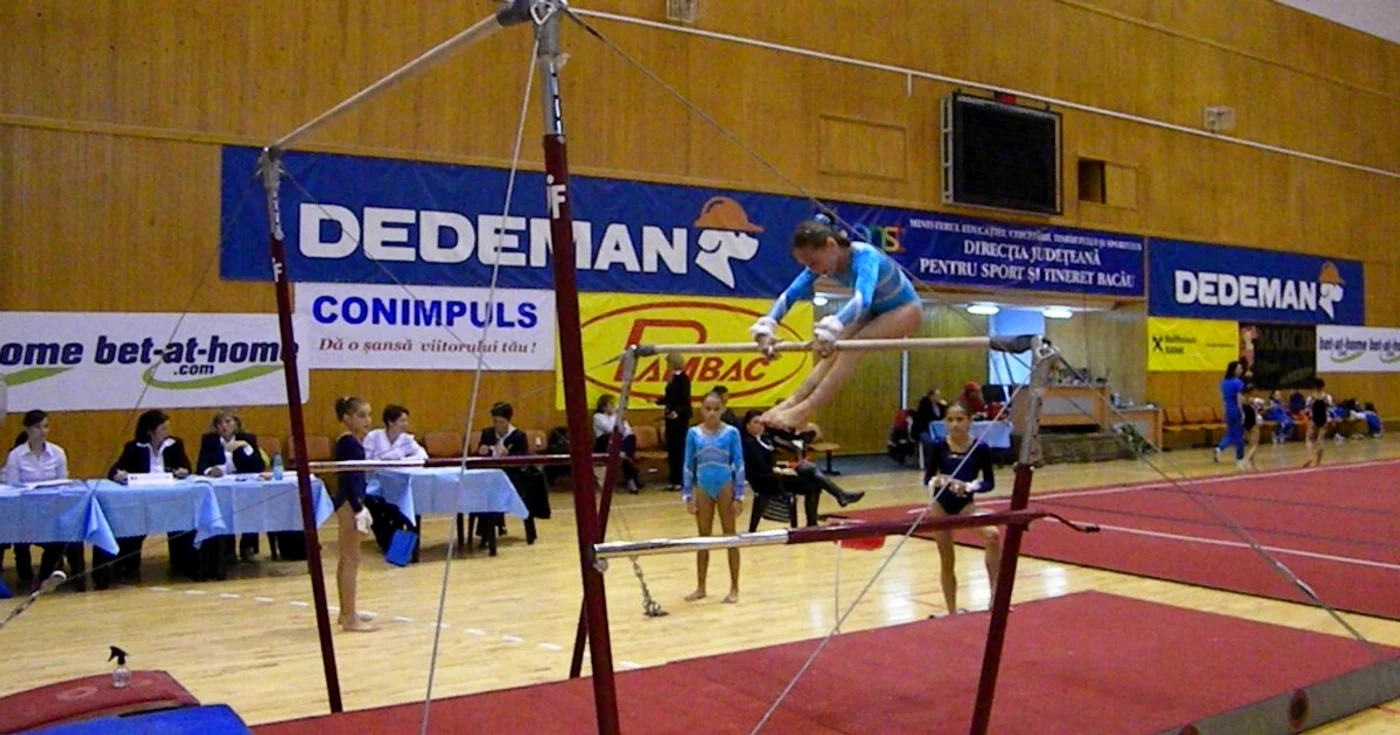 Peste 60 de gimnaste s-au întrecut în Bacău pentru titlul de campion național